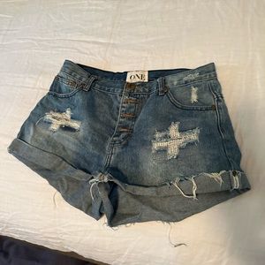 One Teaspoon bandits shorts